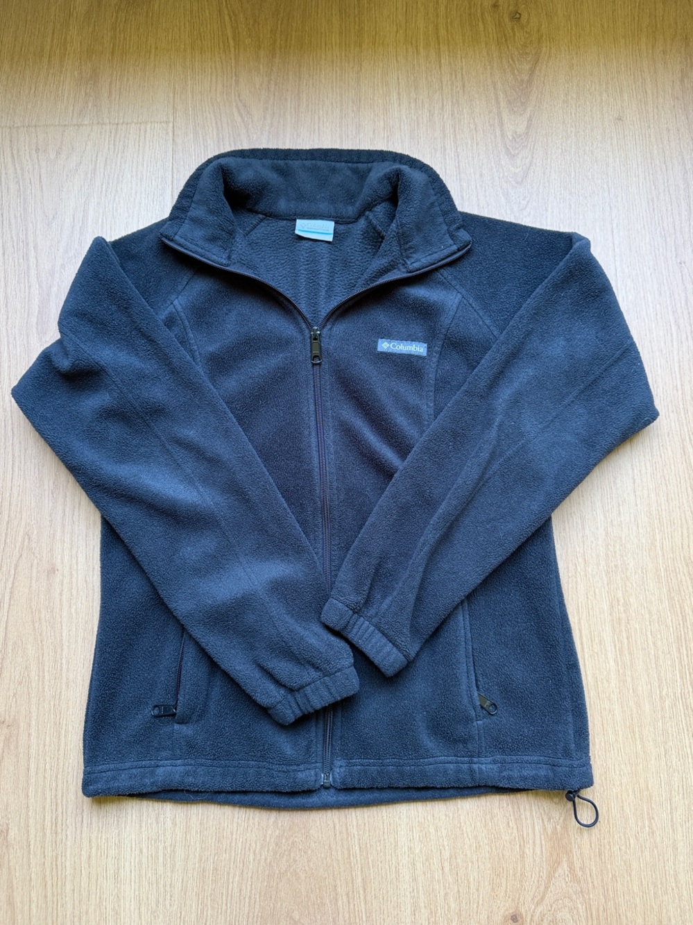 Columbia Dark Gray Zip-Up Fleece Jacket